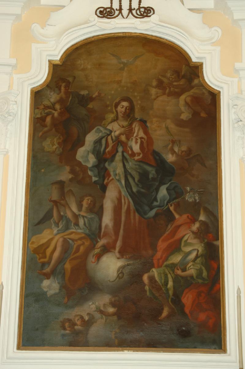 124 51 De Majo P. sec. XVIII, Dipinto con l'Immacolata beweb
