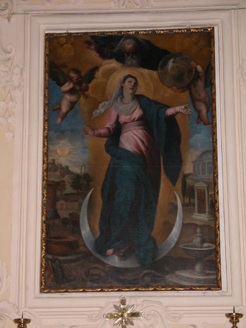 125 Palma il giovane sec. XVII, Dipinto della Madonna immacolata beweb