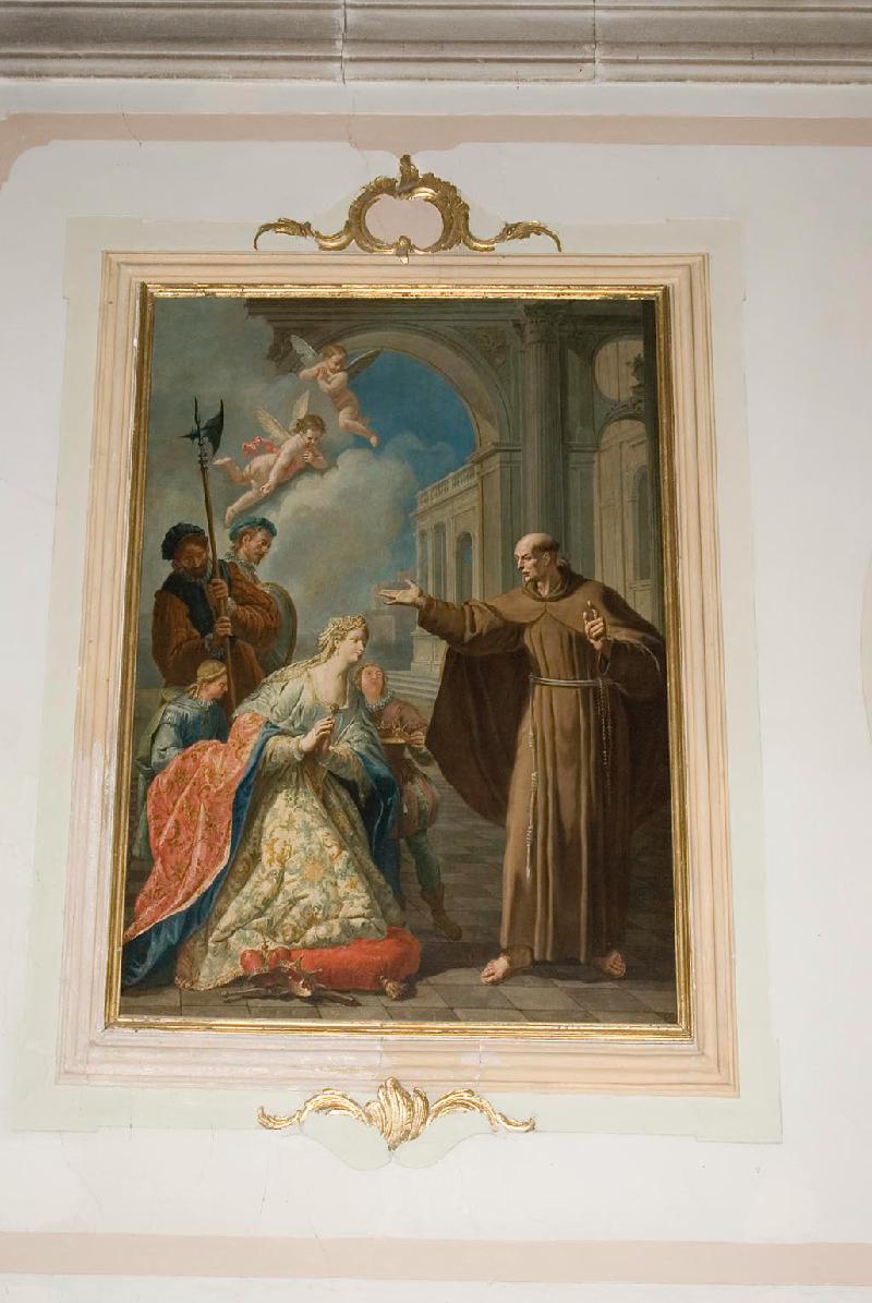 2 Fontebasso F. (1765), S. Pietro d'Alcantara incontra Isabella di Spagna