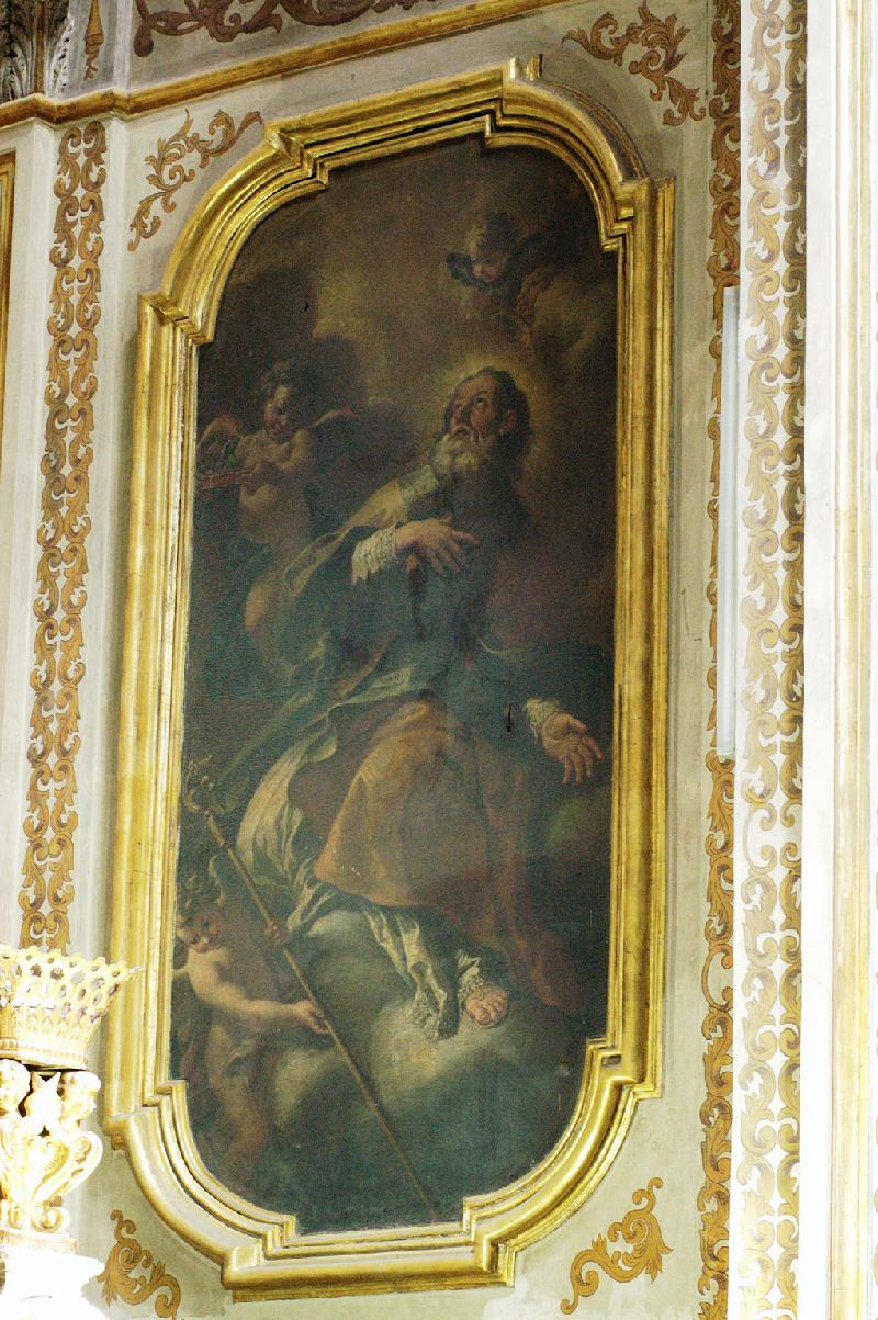31 De Mura F. sec. XVIII, San Liborio di Le Mans in olio su tela beweb