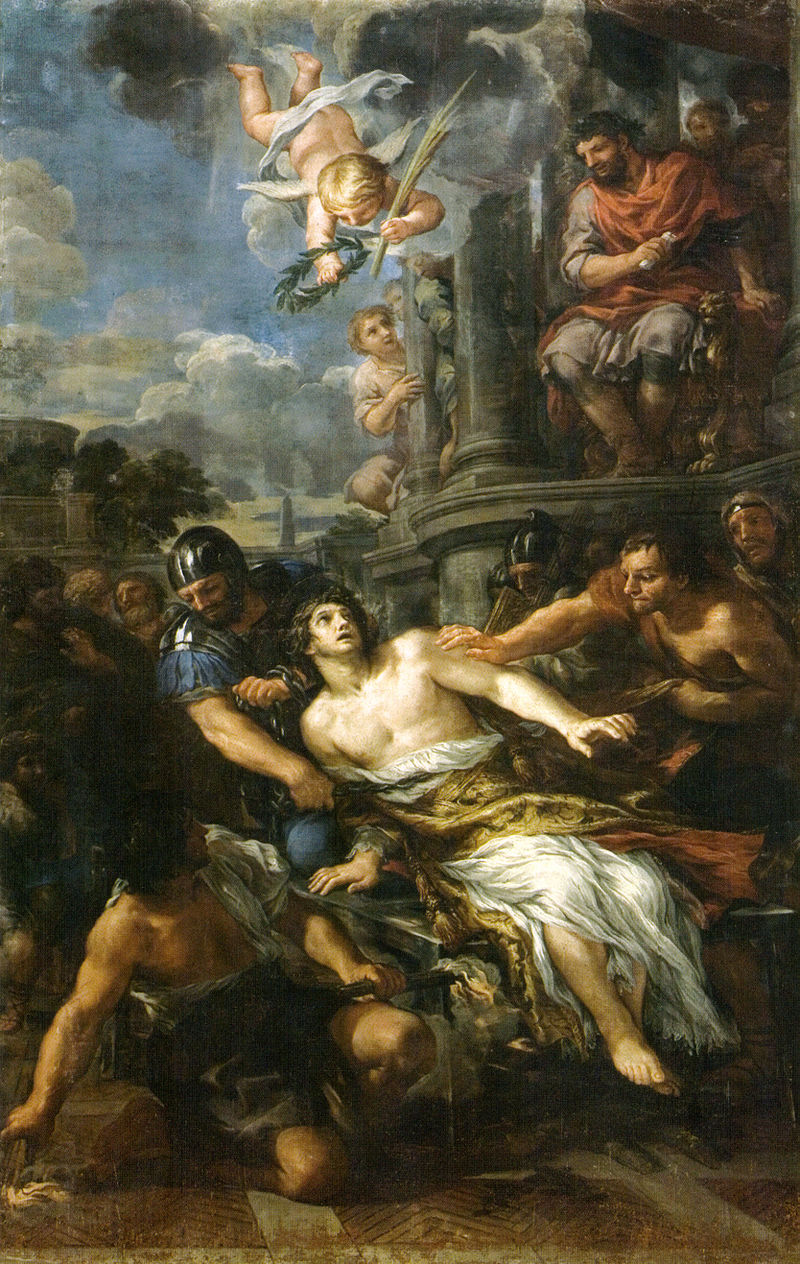 11-Pietro da Cortona-San Lorenzo trascinato sulla graticola