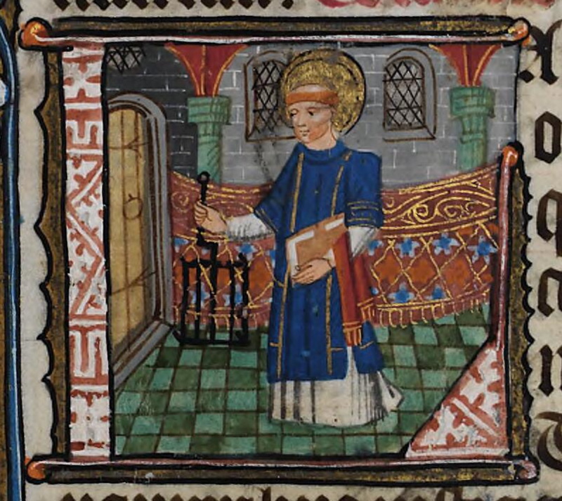 25-Un libro d'ore medievale probabilmente scritto per la famiglia De Grey di Ruthin c.1390