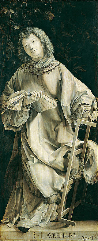 33-Mathias Gothart Nithart chiamato Grünewald (1470-1528)-San Lorenzo