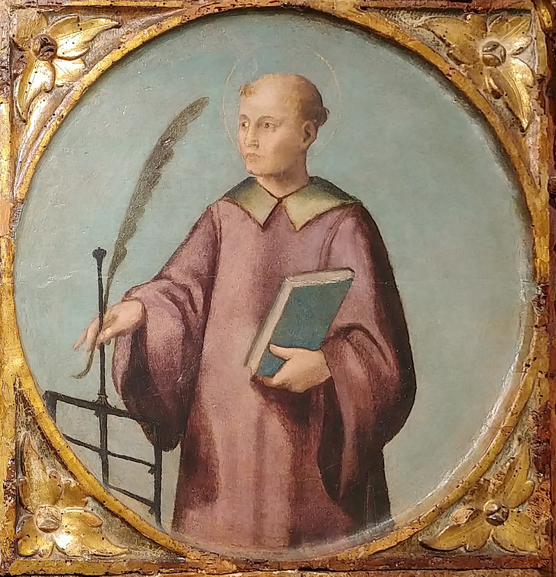41-Giovan Filippo Criscuolo-Poittico (1536) - San_Lorenzo