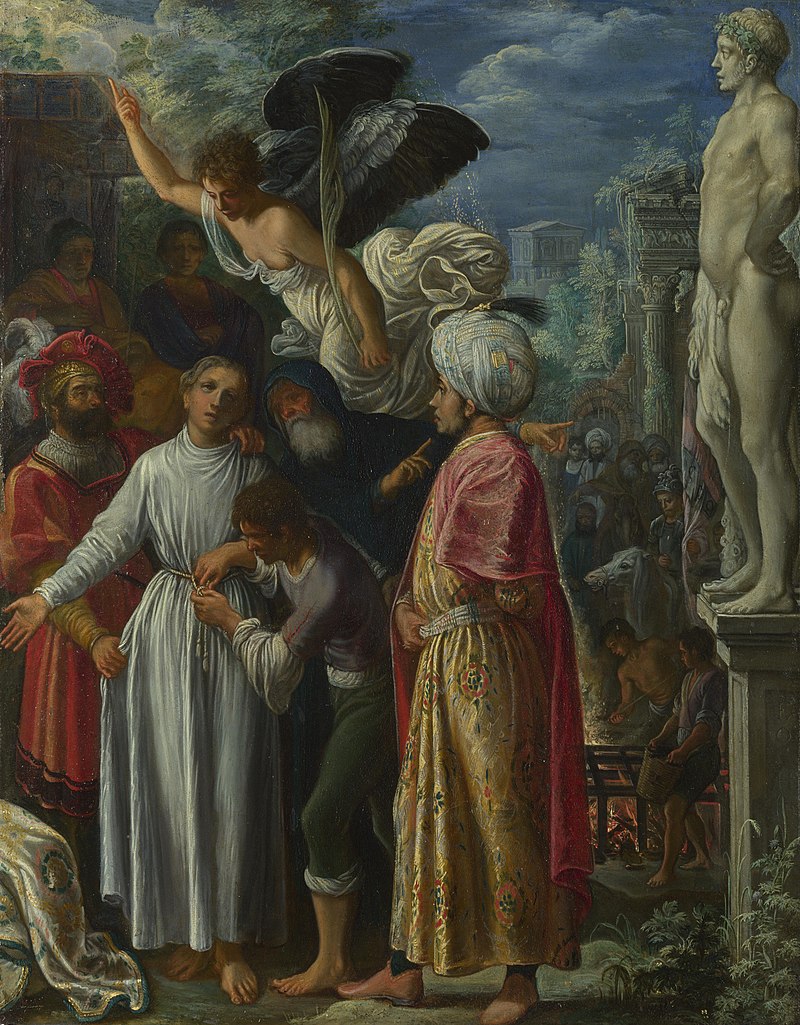 45-Adam Elsheimer-Martirio di San Lorenzo-National Gallery-Londra