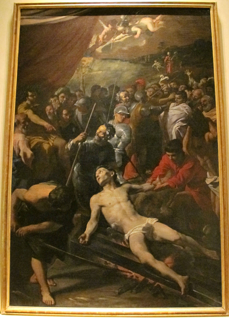 47-Giovanni Lanfranco -Martirio di San Lorenzo