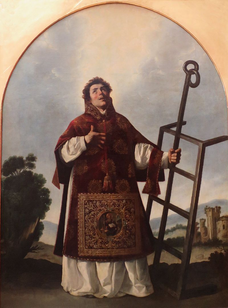 50-Francisco de Zurbarán-San Lorenzo-Hermitage