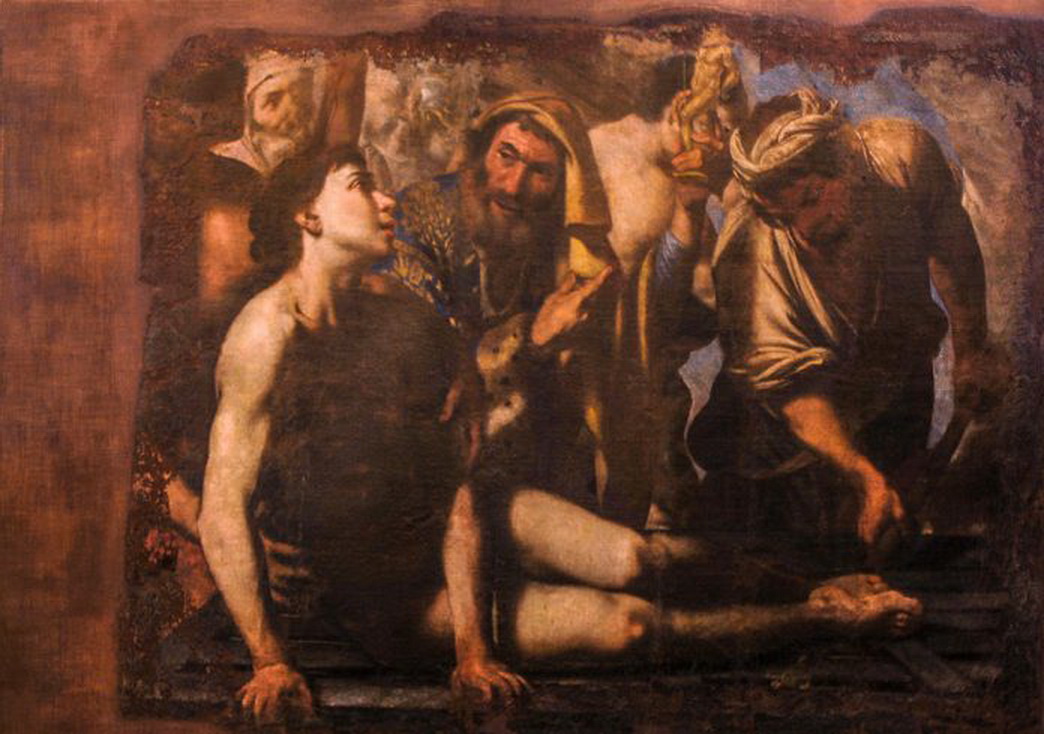 54-Pacecco de Rosa-Martirio di San Lorenzo-Lizzanello Napoli
