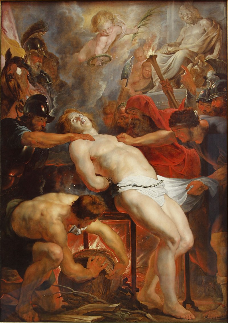 7-Rubens-Martirio di San Lorenzo-Alte Pinakothek - Munich - Germany