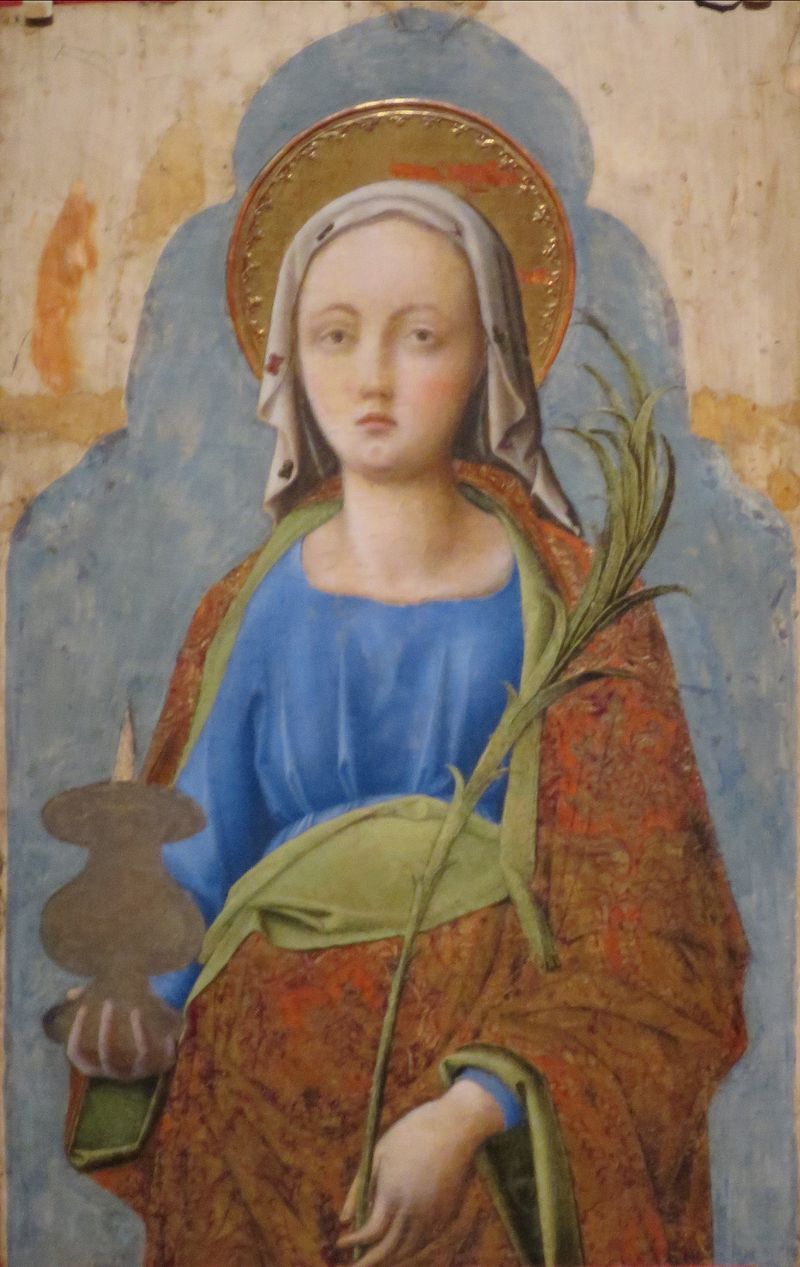 'Saint Lucy' by Antonio Vivarini and Bartolomeo Vivarini, Cincinnati