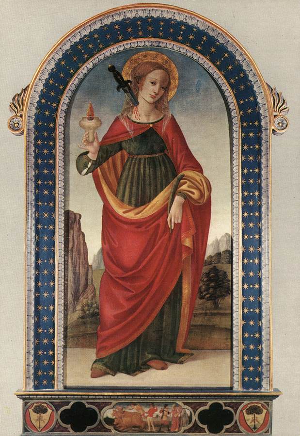 Filippino lippi Saint Lucy