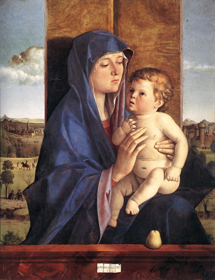 30-Bellini Giovanni-Madonna col Bambino.jpg-Bellini Giovanni-Polittico di san Vincenzo Ferrer-Venezia 