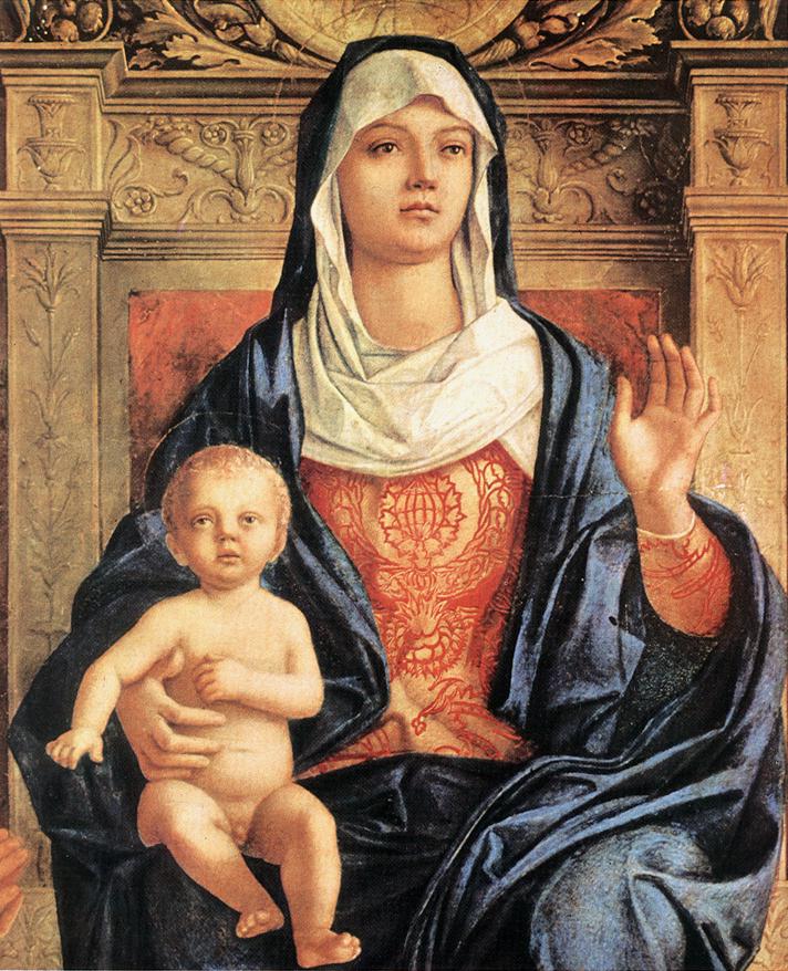 36-33-Bellini Giovanni-Madonna col Bambino3.jpg-Bellini Giovanni-Polittico di san Vincenzo Ferrer-Venezia 