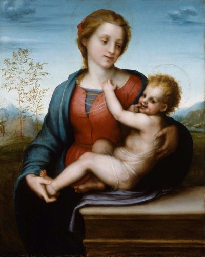 46-Andrea del Sarto-VERGINE E BIMBO 