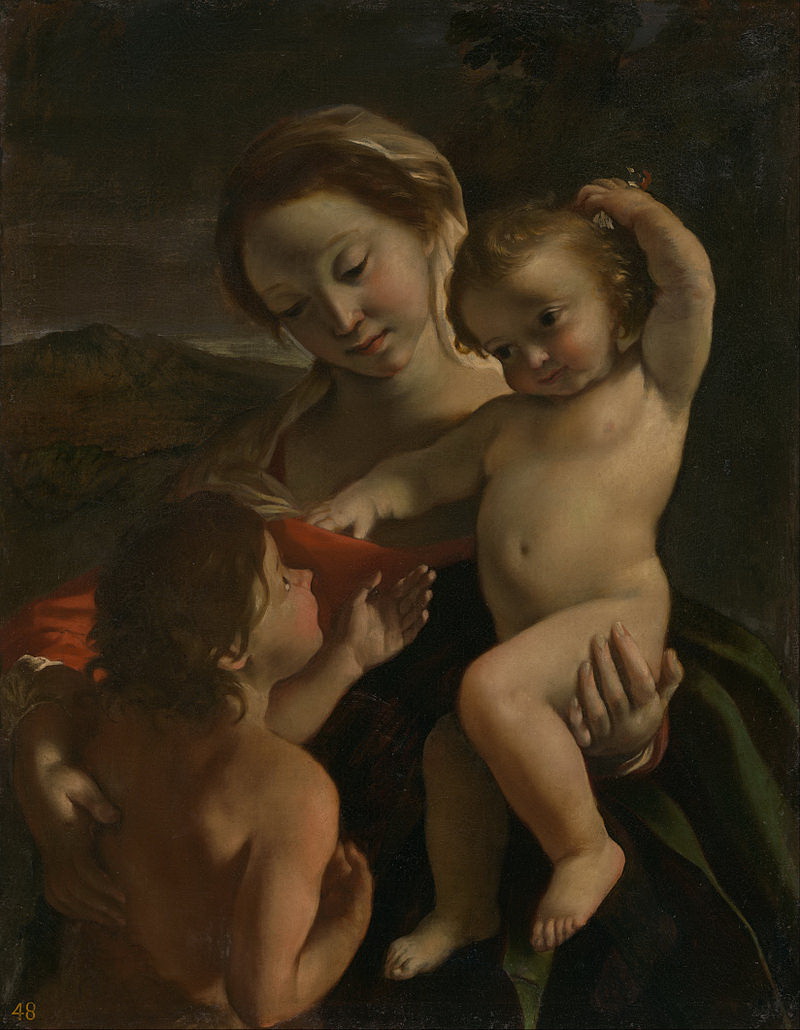 80-Lanfranco Giovanni-La Vergine col Bambino e Giovannino 