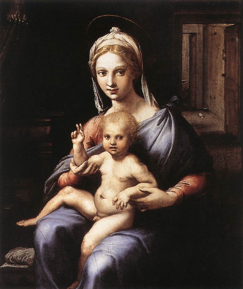 85-Giulio Romano-Madonna and Child 