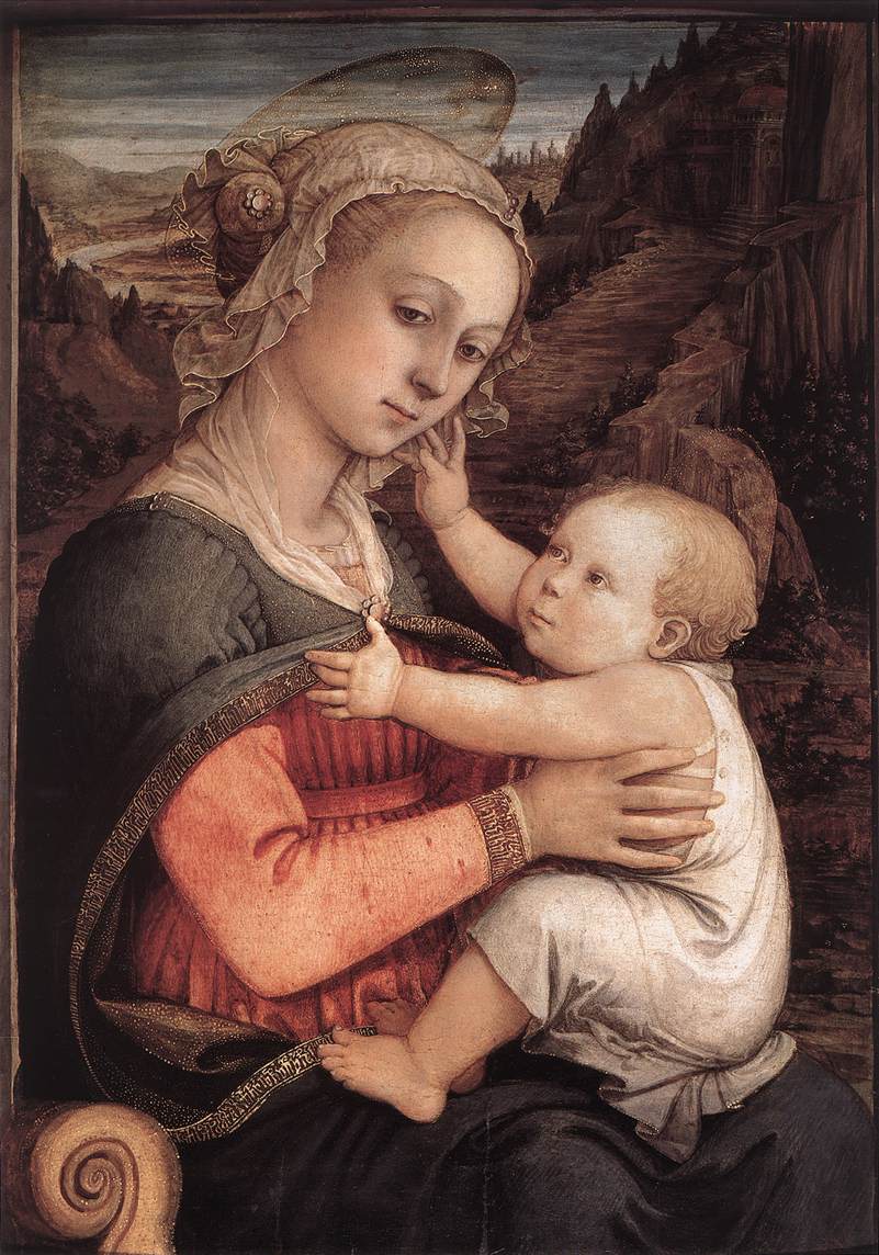 89-Lippi Filippo-Madonna and Child1 