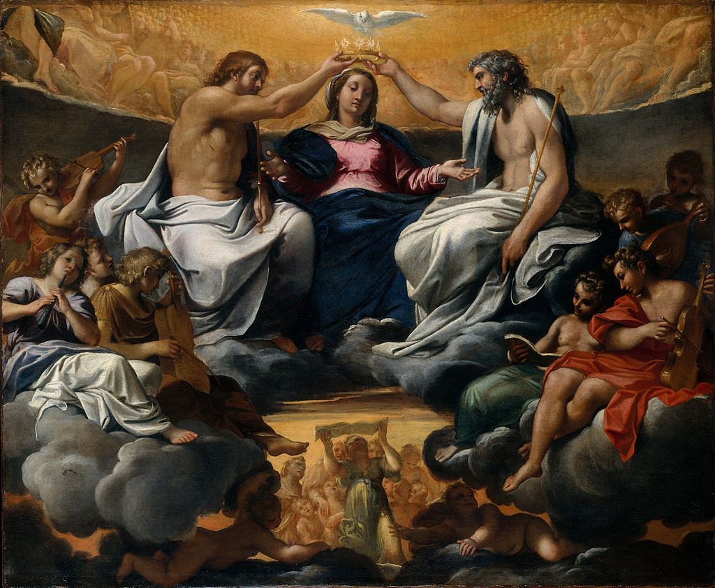 17-Annibale Carracci-Incoronazione della Vergine