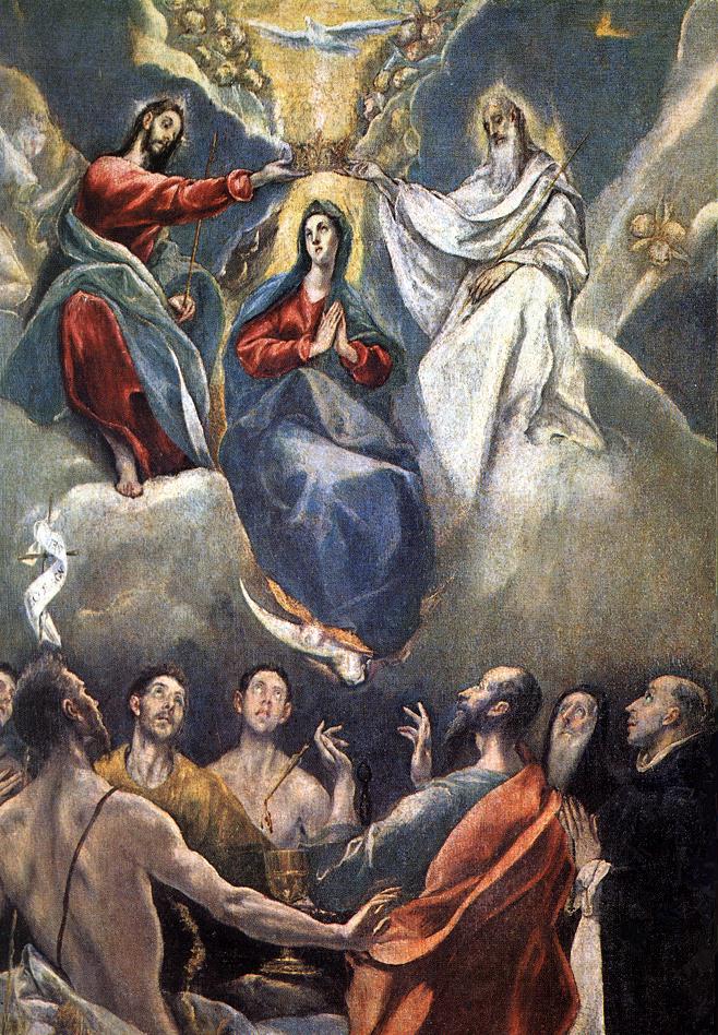 18-El Greco-Incoronazione della Vergine Maria