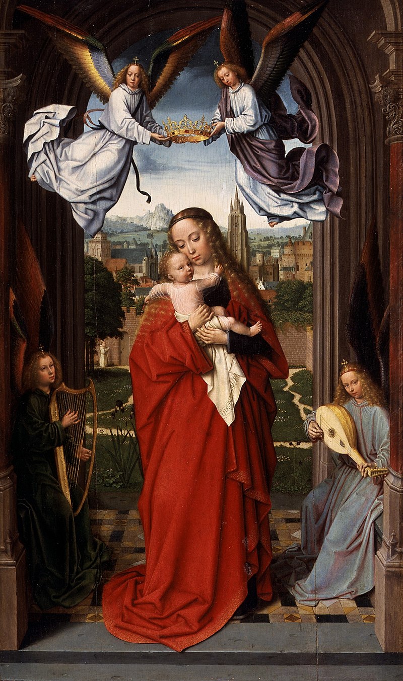 20-Gerard David-Incoronazione della Vergine