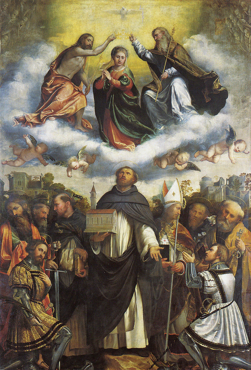 22-Romanino-Pala i san Domenico