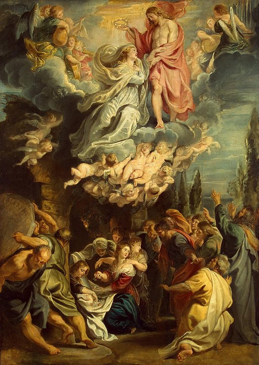 32-Rubens-Incoronazione della Vergine-Hermitage