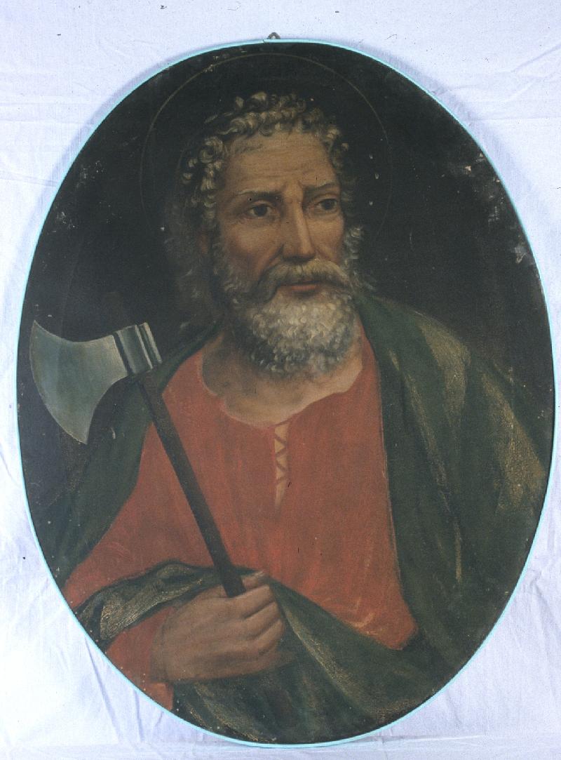 22-Ambito molisano sec. XVII, Dipinto di San Mattia apostolo-beweb