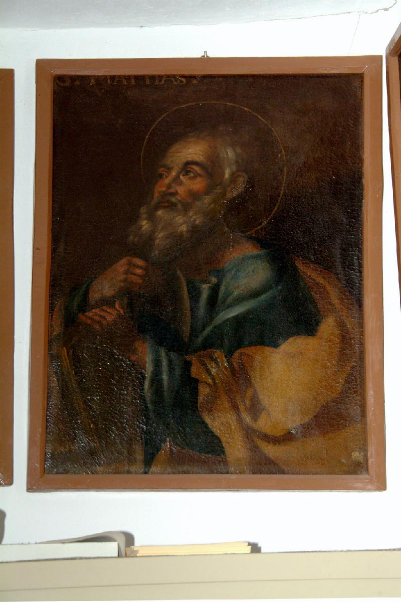24-Bottega siciliana sec. XVII, Dipinto di S. Mattia apostolo-beweb
