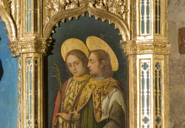 2 Vivarini A. D'Alemagna G. (1443), Santi Nereo e Achilleo beweb p