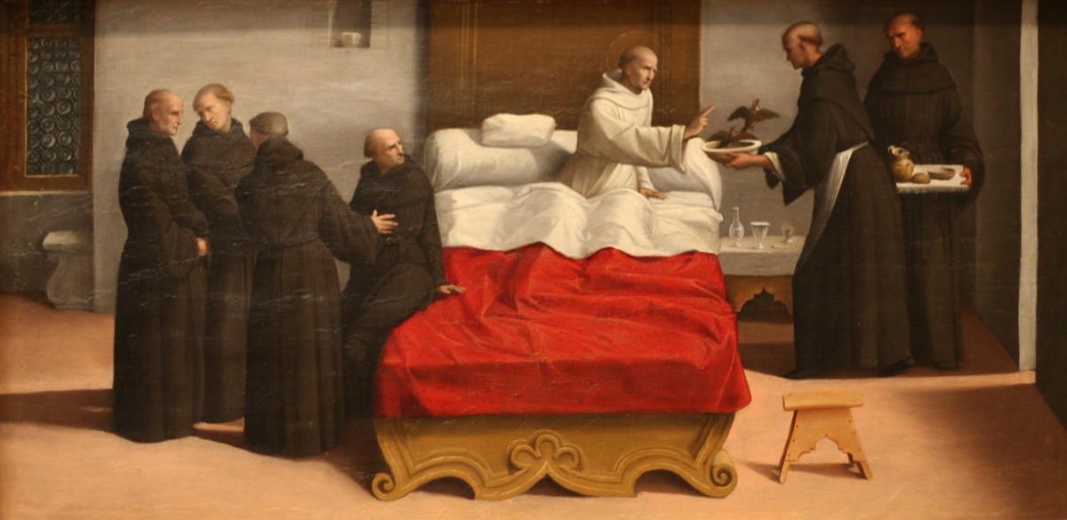 Benvenuto Tisi da Garofalo Metropolitan Museum of Art San Nicola da Tolentino fa rinascere gli uccelli