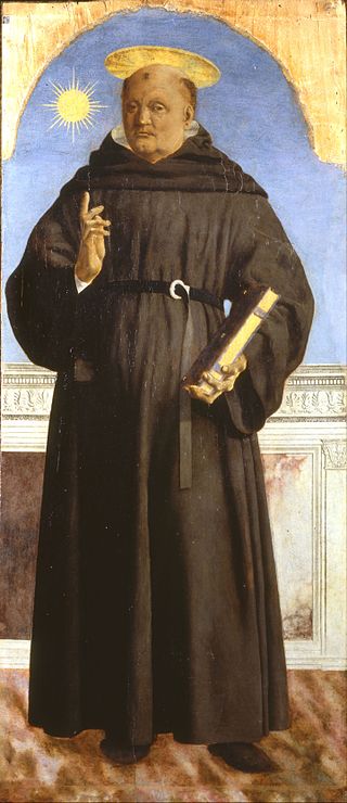 Piero della Francesca San Nicola da Tolentino Museo Poldi Pezzoli Milano