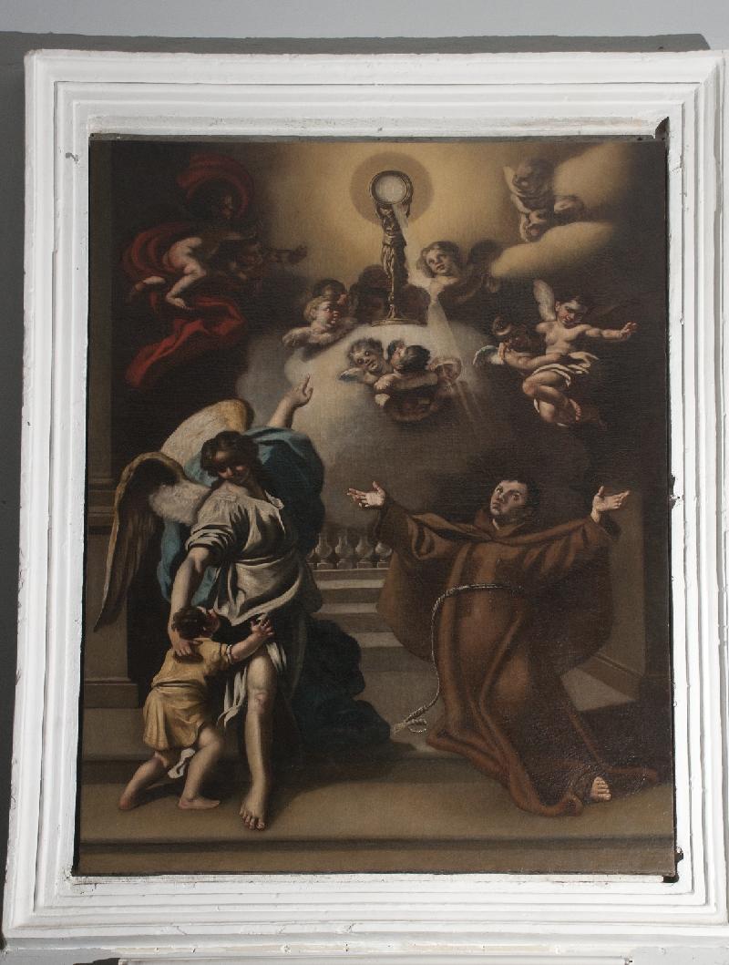 13-Brunetti C. sec. XVIII, Dipinto con San Pasquale Baylon-beweb