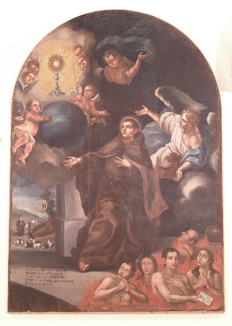 18-Tinnirello R. (1772), Dipinto di S. Pasquale Baylon e Anime del Purgatorio-beweb