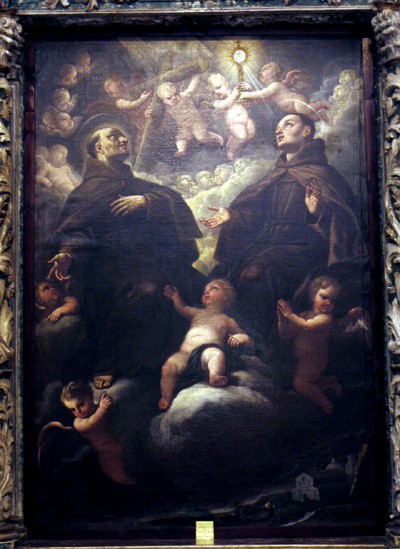 29-Ceppaluni F. (1718), Dipinto con santi francescani-beweb