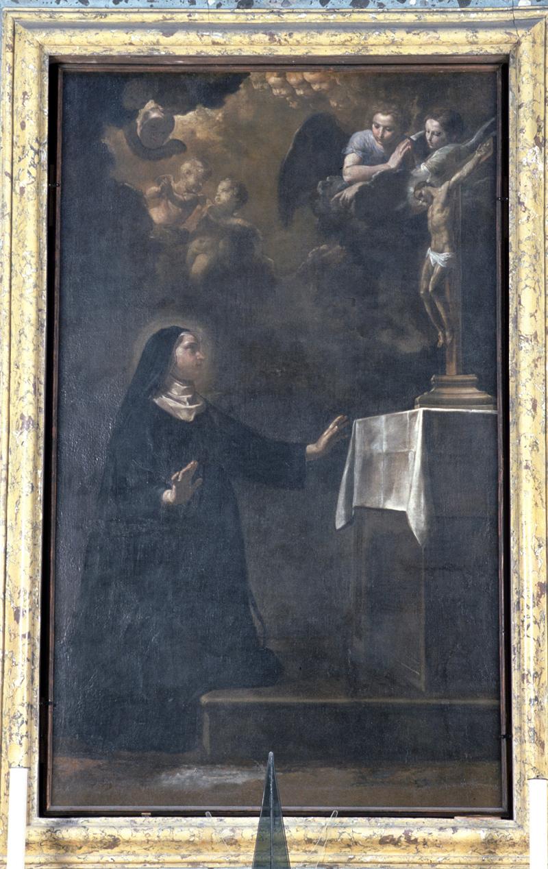 14-Cantarini S. sec. XVII, Santa Rita da Cascia in preghiera-beweb