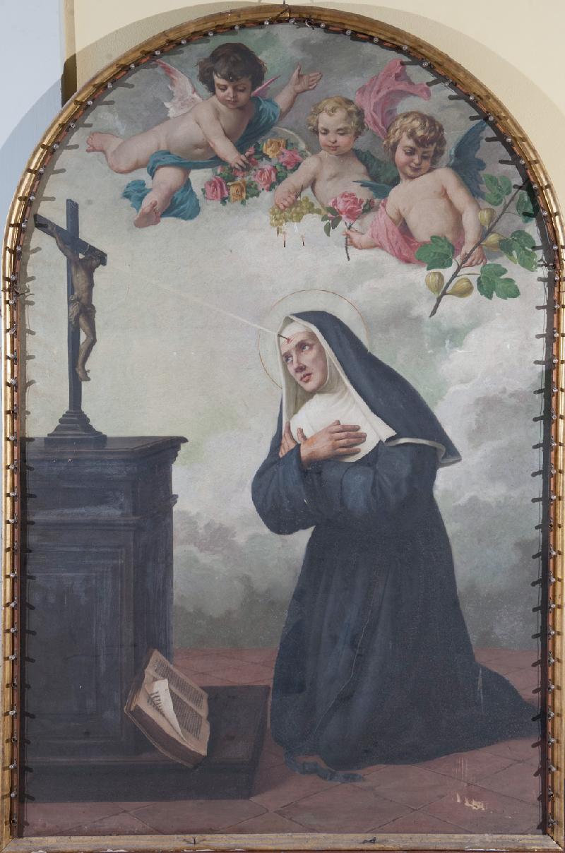 19-De Servi P. sec. XIX, Santa Rita da Cascia dipinto-beweb