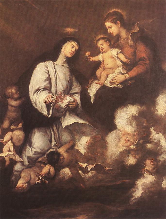 5 Claudio José Vicente Antolínez St Rose of Lima before the Madonna