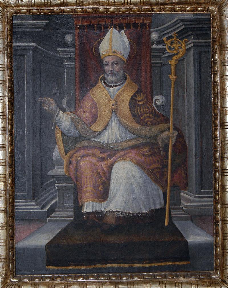 20-Baldassini Giovanni Maria (1585 ca.), Sant'Ubaldo vescovo in cattedra-beweb