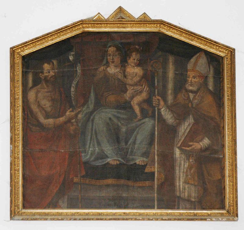 25-Brozzi B. (1599), Madonna in trono tra i Santi Giovanni Battista e Ubaldo-beweb