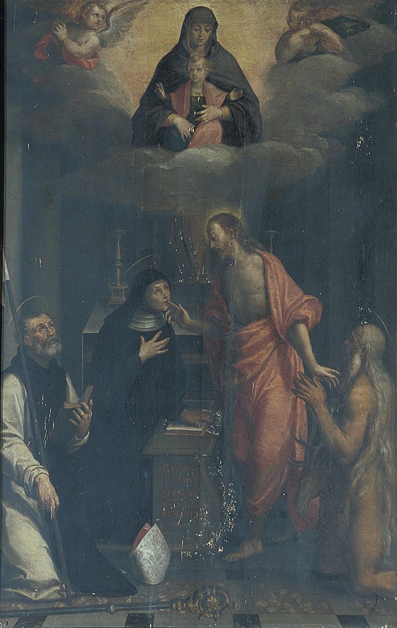 6-Cromer G. fine sec. XVI, Dipinto Gesù Cristo appare ai Santi-beweb