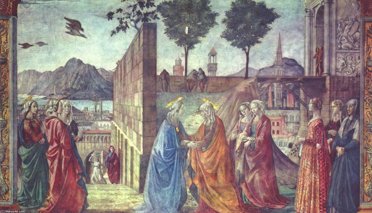 12-Domenico Ghirlandaio-La visitazione