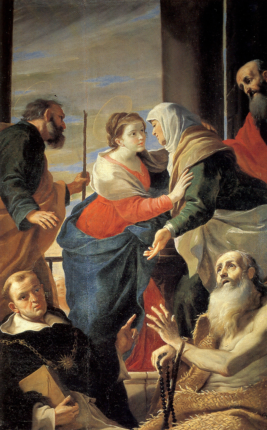 14-Mattia Preti-La Visitazione con i Santi Tommaso d’Aquino e Paolo Eremita