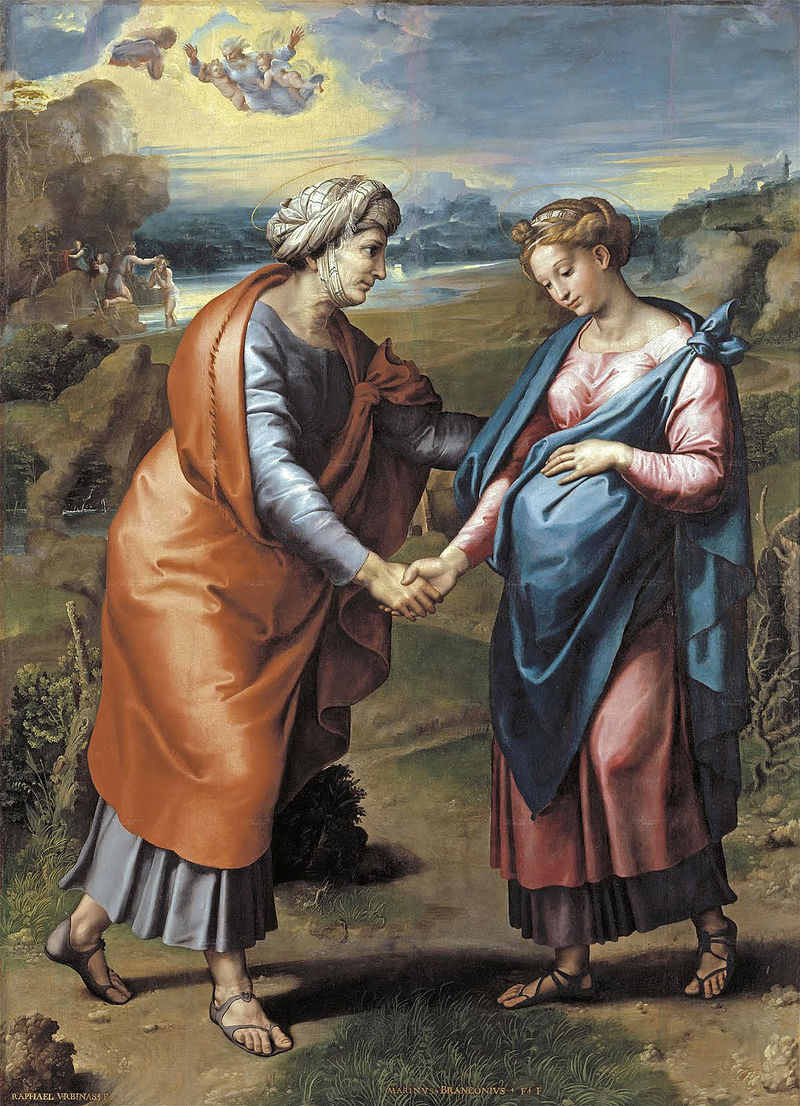 2-Raffaello Sanzio-La visitazione-1517
