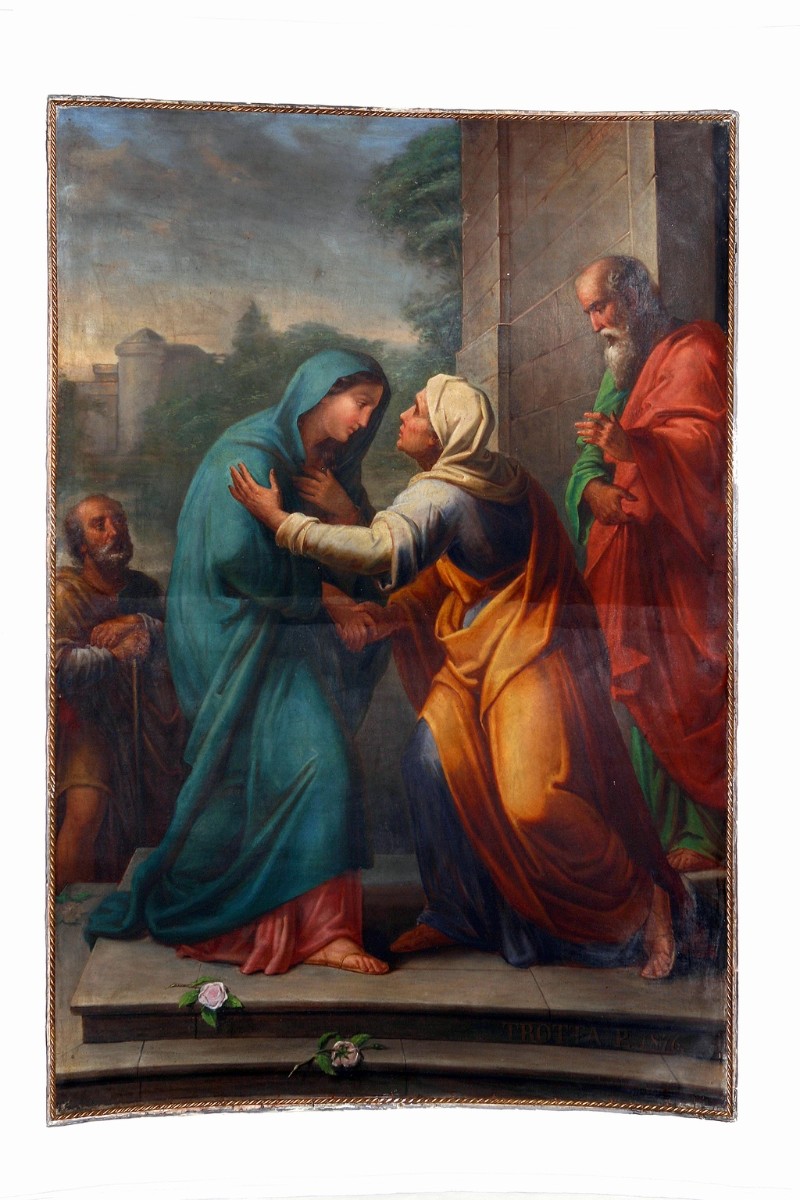 36-Trotta P. (1876), Visitazione di Maria a Sant'Elisabetta-beweb