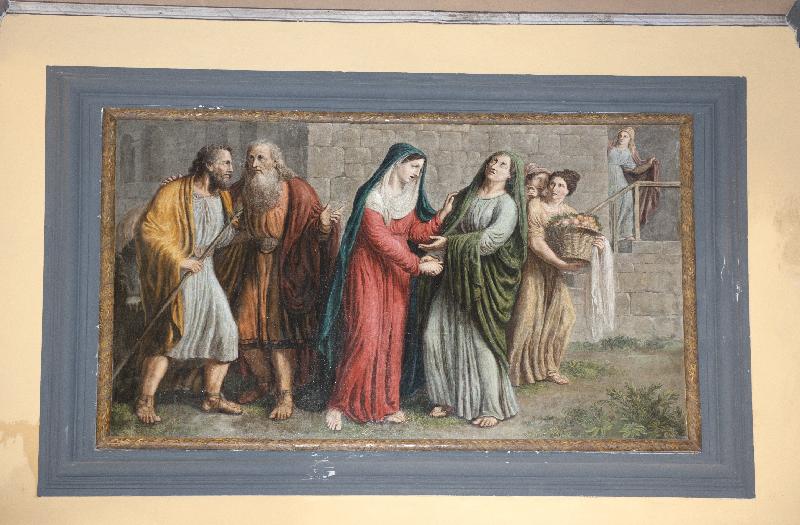 43-Ademollo L. sec. XIX, Dipinto della Visitazione-beweb