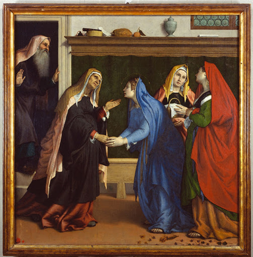 9-Lorenzo Lotto-La visitazione